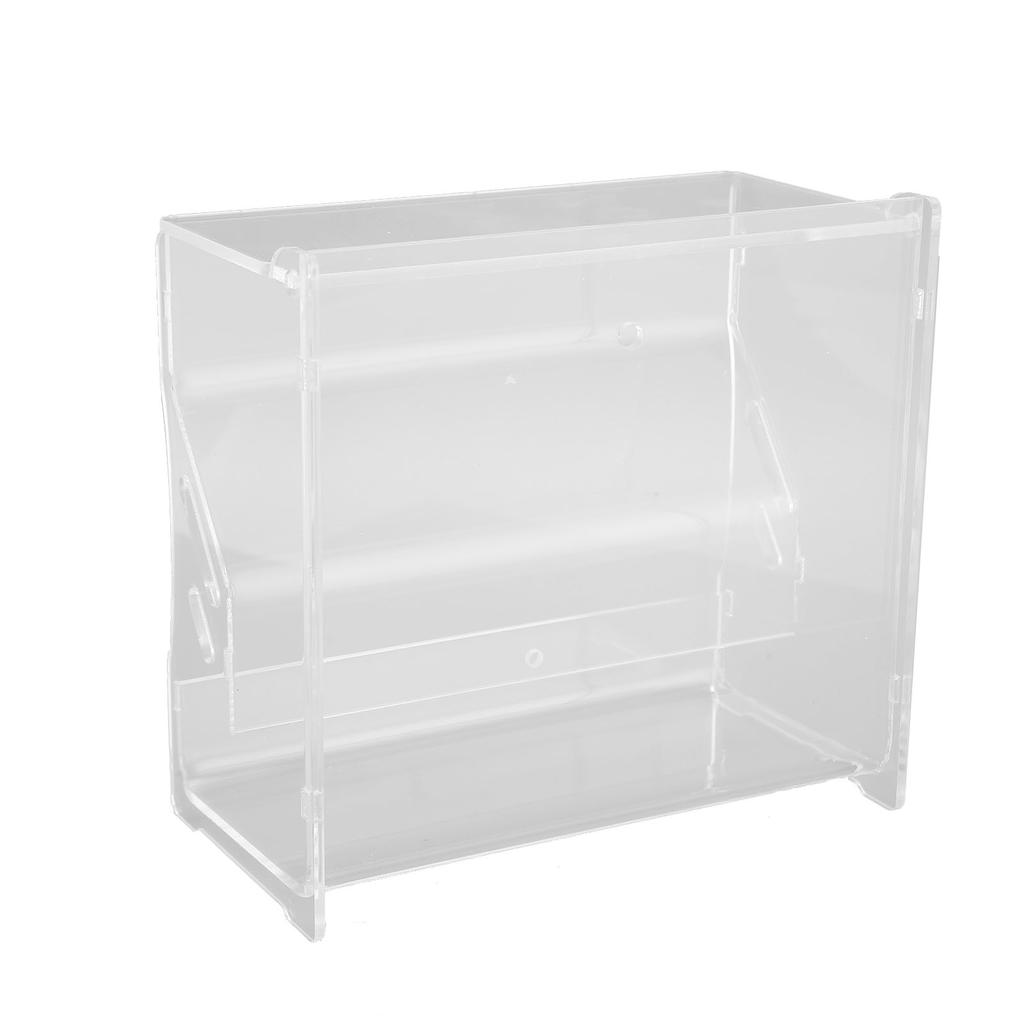 Rutin Hühnerfutterautomat Automatisch Transparentes Acryl Vogelkäfig Futterspender für Kleintier Fütterungszubehör