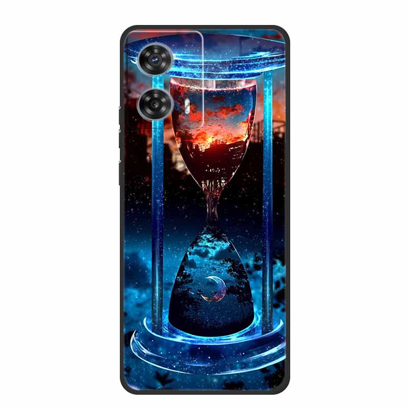 Phone Case For Moto Edge 50 Fusion Back Cover Case Shockproof Black Silicone Soft Funda For Motorola Edge 50 Fusion Case 6.7"