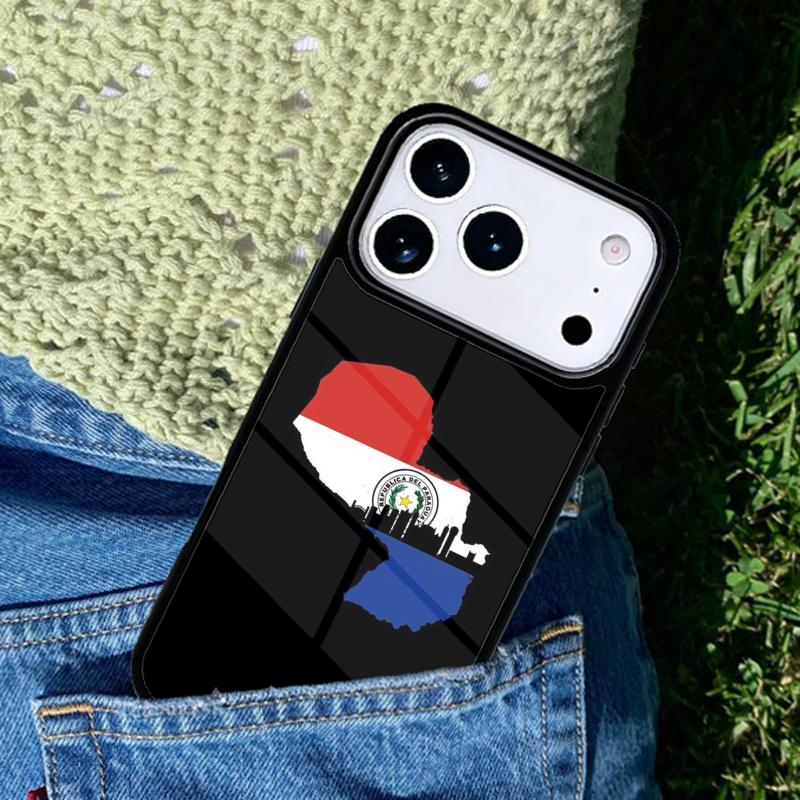 Paraguay Flag soft mobile phone case Compatible with IPhone 17 16 15 14 13 12 11Pro Max 17 Air cover