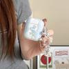 Korean Rose for AirPods 1 /1 Protective Case Pro1 Wireless Bluetooth 1/1 Generation Earphone Case Hanging Chain