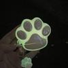 Cute Luminous Electroplating Cat's Paw AirPods Pro Apple Bluetooth Headset Case 1/1 Generation Cartoon Protective Case Is Suitable for