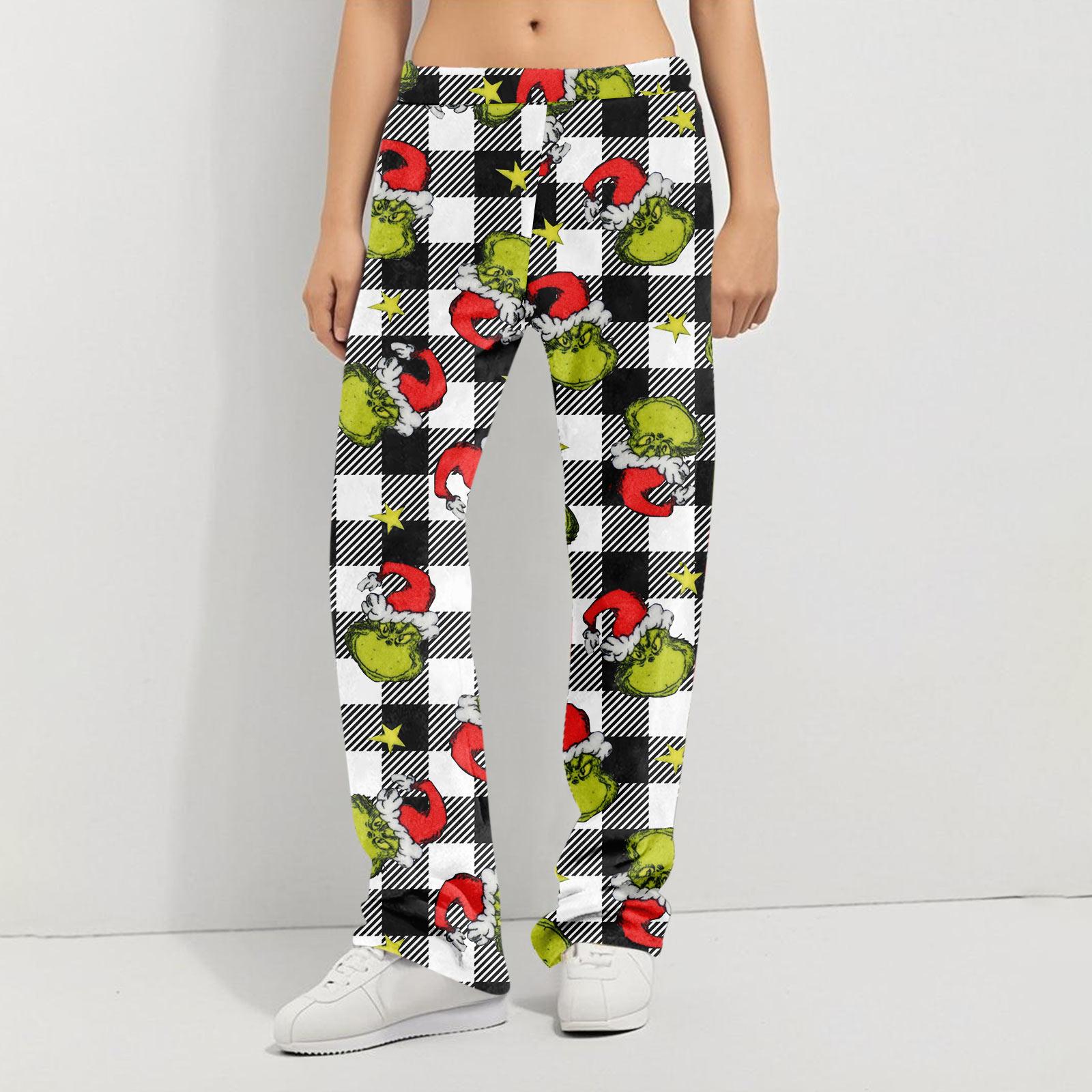 

Пижамные брюки Домашняя одежда Повседневные Брюки на кулиске с эластичной талией Удобные Прямые Брюки для йоги Свободные XXL белый