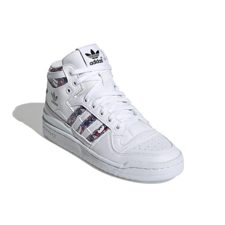 adidas originals Forum Mid White Floral Women's FV4532