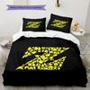 DRAGON BALL Logo Pattern Bedding,Quilt Set Quilt Cover Pillowcase Home Birthday Gift (1 * Duvet Cover + 2 * Pillowcase, Without Core)