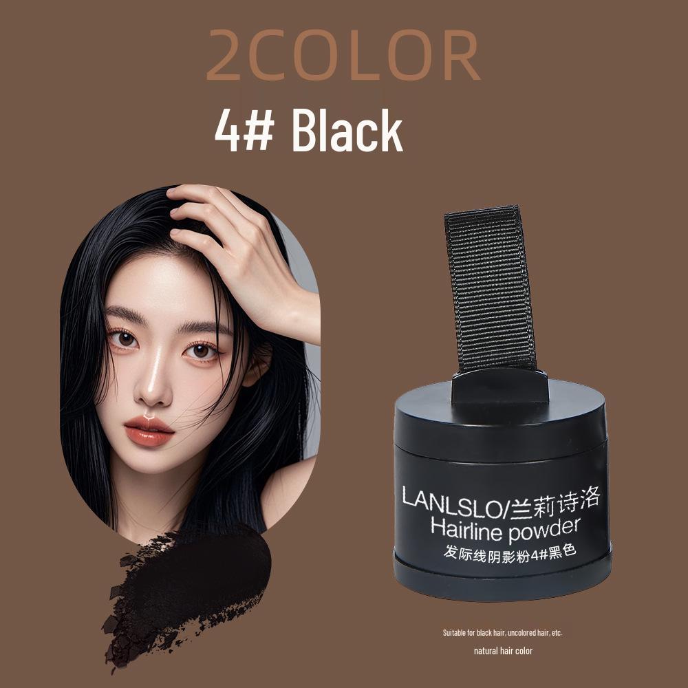 LANLSLO Hairline Contour Powder for Women - High Forehead Concealer & Sideburn Shadow Powder.