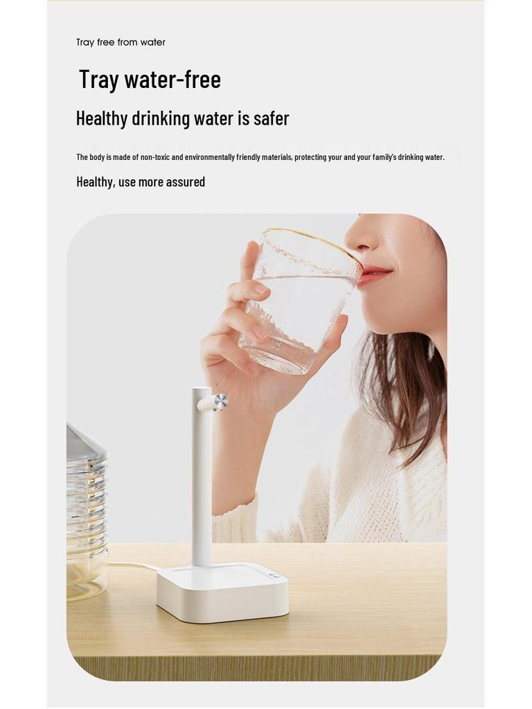 Intelligenter Tischwasserspender: Elektrische Pumpe für Flaschenwasser, Mini-Teezubereiter