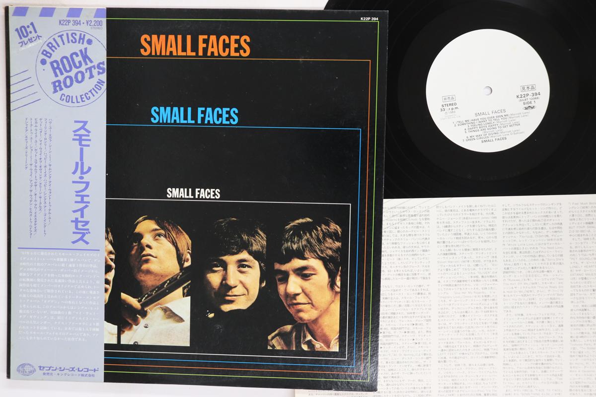 LP Record SMALL FACES  Small Faces K22P394PROMO IMMEDIATE 1983 Japan Obi Rock Used