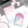 1 Piece Ins Korean Idols Photo Frame Umbrella Acrylic Photocard Holder 3 Inch Cute Sweet Card Display Desktop Decor Card Sleeve