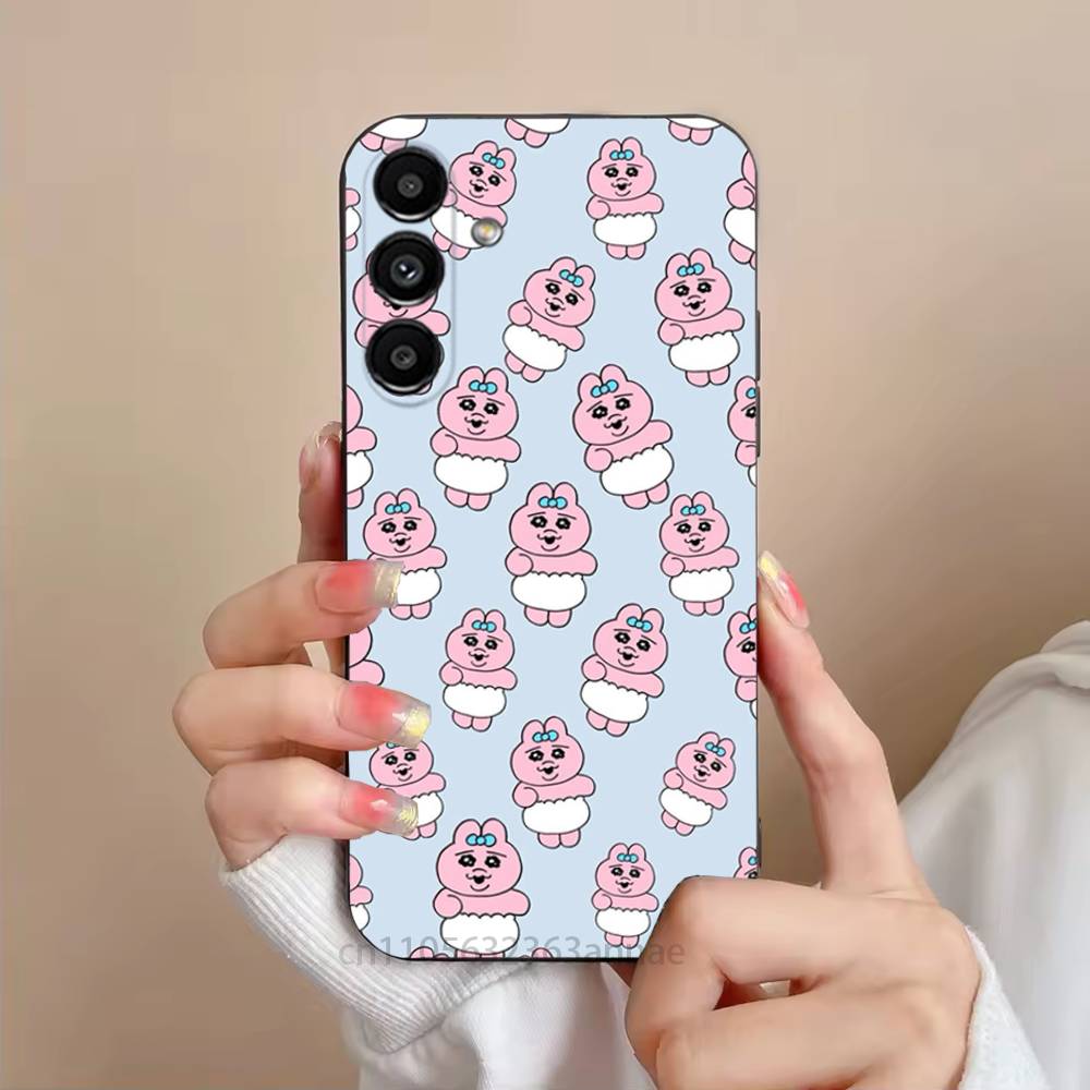 Kawaii O-OpanchuS UsagiS Phone Case For Samsung Galaxy S21 22 23 24 S25 Ultra PlusS20 FE S10 Plus  Cover Funda