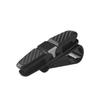 Carbon Fiber Car Visor Clip: Multifunctional Holder for Tickets, Cards, and Eyeglasses