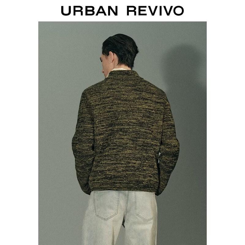 UR Urban Series Men's Stand Collar Knit Sweater UMU960001