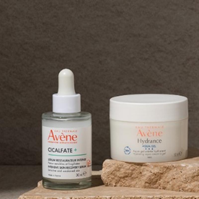 Avene Hyaluron Elastic Active B3 Anti Aging Serum 30ml+cream 50ml+half Shirring Bag Special Set