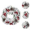 Artificial Christmas Wreath Party Decoration Garland 32cm Front Door Xmas