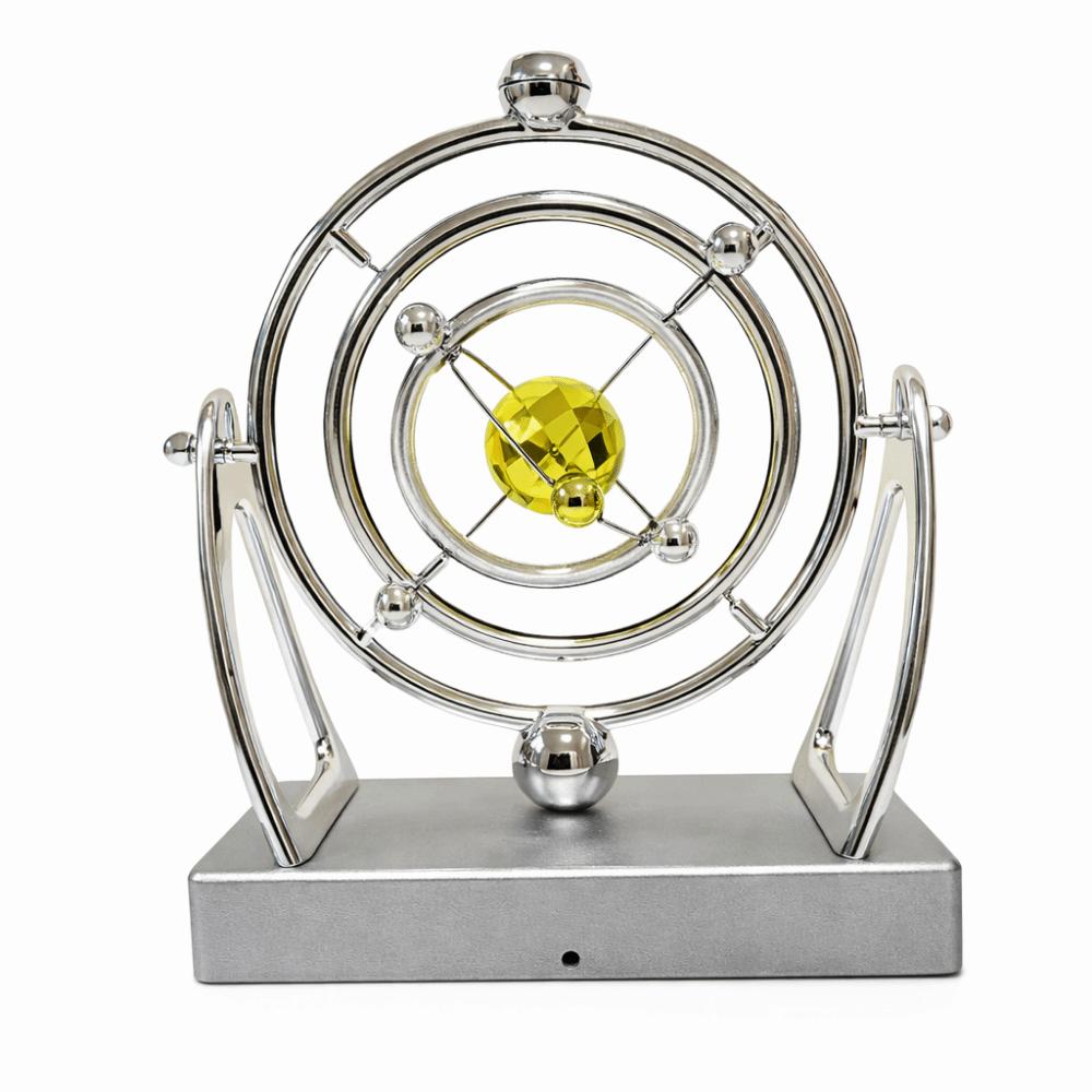 Magnetic Balance Celestial Orbit Pendulum Battery Powered Art Desk Decor  Teachers Gift