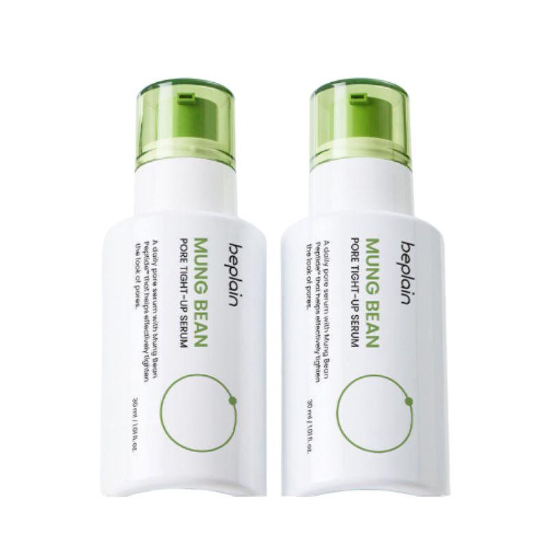 

[beplain] Mung Bean Pore Tight-up Serum (30ml x 2pcs Set) – Advanced Pore Refining & Firming 30ml x 2ea