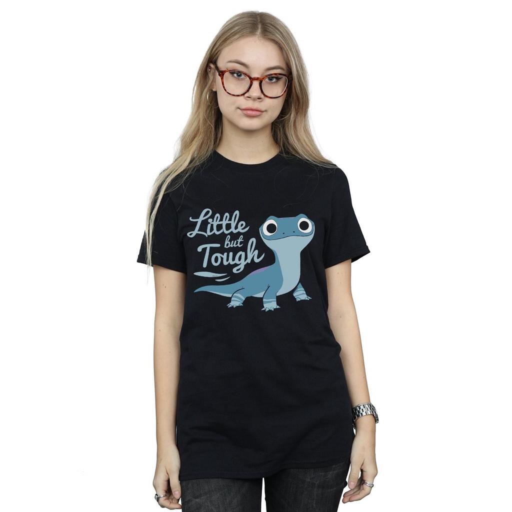 Disney Womens/Ladies Frozen 2 Salamander Bruni Tough Cotton Boyfriend T-Shirt
