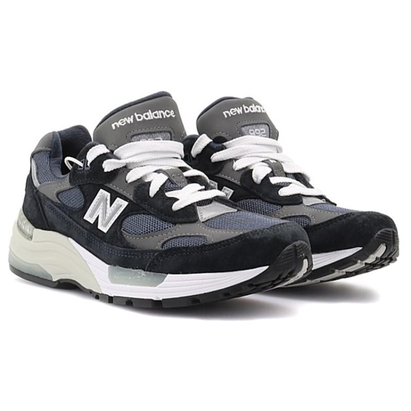 New Balance 992 Made In Usa 'Navy Grey' Sneakers M992GG