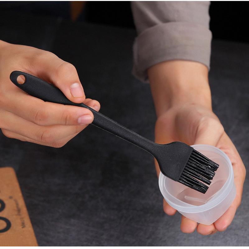 Silicone Basting Brush High Temperature Resistant Pastry Brush Barbecue Brush Cooking Baking Appliance Upgrade