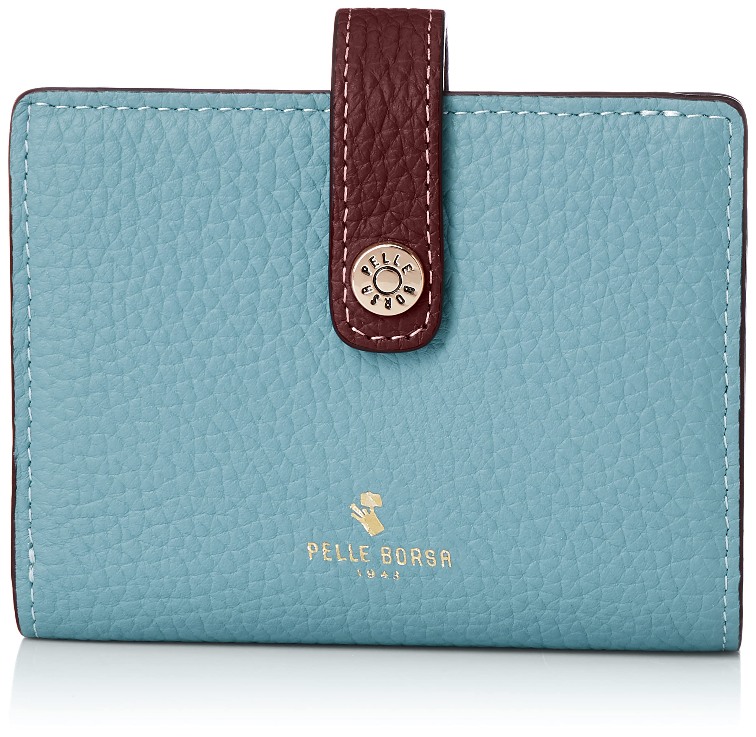 

Pelle Borsa Lenette Goods Wallet, Blue Gray (BG)