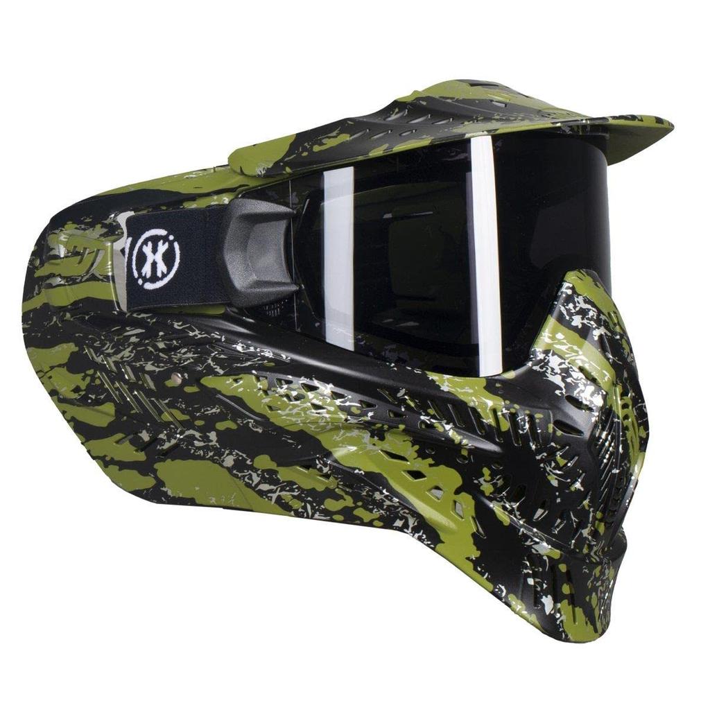 HK Army HSTL Paintballbrille Fracture - Svart/Oliven