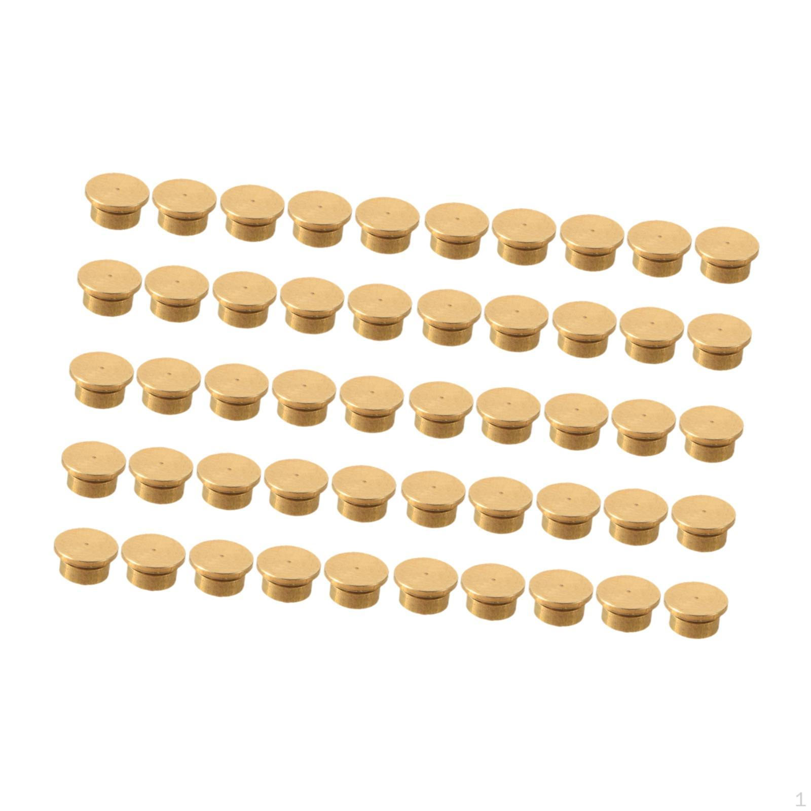 50 Pieces Nail Charm 3D Easy to Use Compact Multipurpose for Women Girls Decoration Bea Art Tool 4 mm