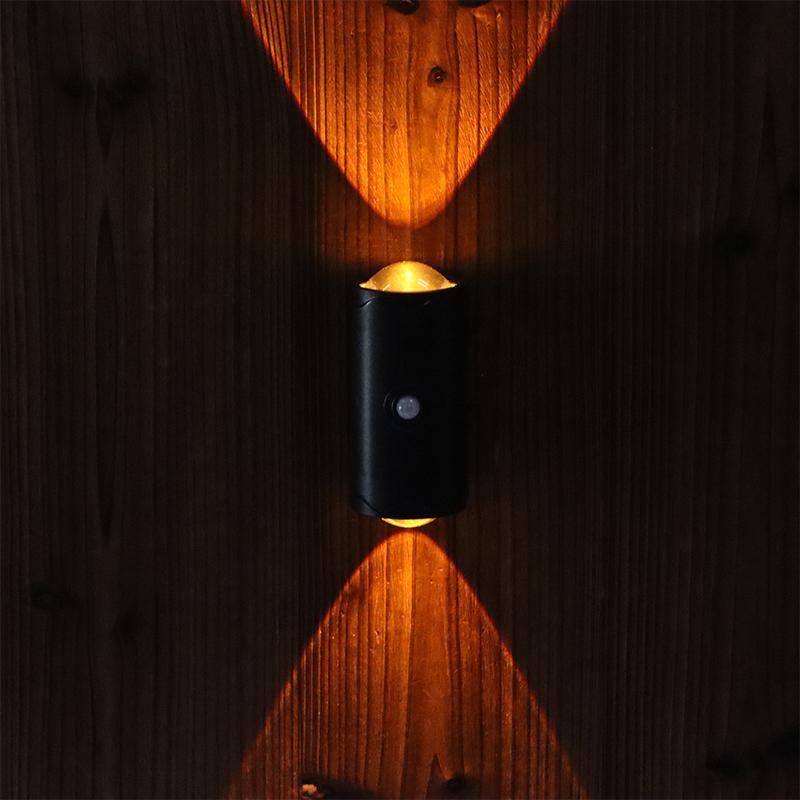 Rechargeable Led Night Light With Motion Sensor Dimmable Wall Lamp Indoor Ambient Lighting For Corridor Stair Entryway Closet