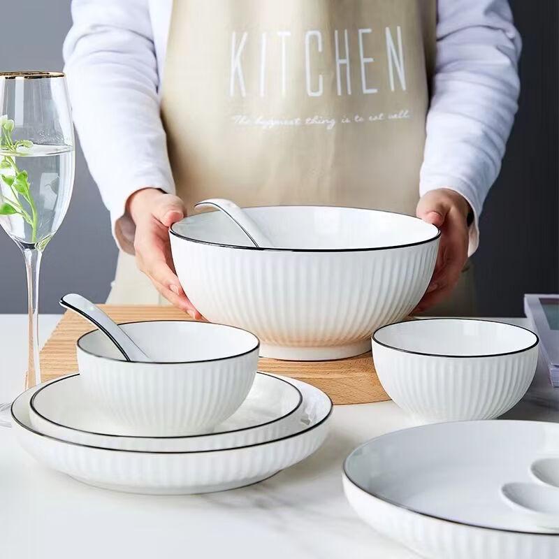 Ruhan Japanese Style Ceramic Dinnerware Set