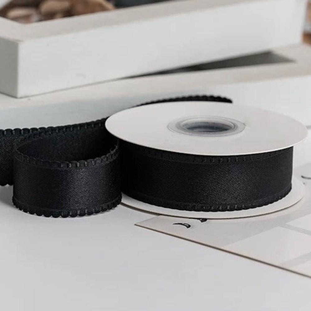 10 Yards 25MM Width Hair Bows Ribbon Single Color Craft Ribbon  Christmas Decoration