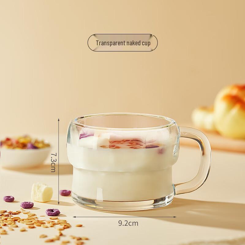 Shangqi Glass Breakfast Cup (2-pack)