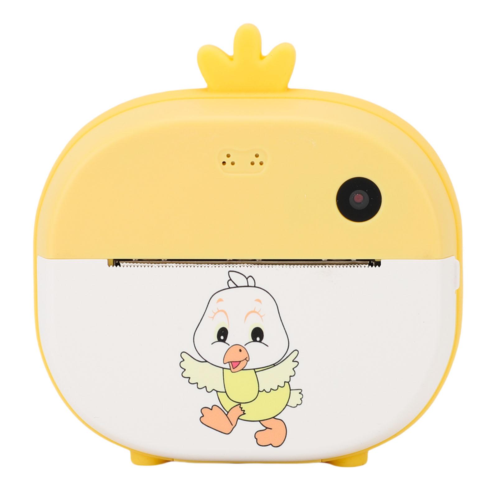 

48 МП Камера мгновенной печати с 2 рулонами бумаги для печати Передняя и задняя двойные камеры HD экран Термическая Tooth Scissors