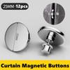 Curtain Magnetic Button Detachable Curtain Fix Fastener Clip Prevent Light Adjustment Window Screen Close Magnet Buckle