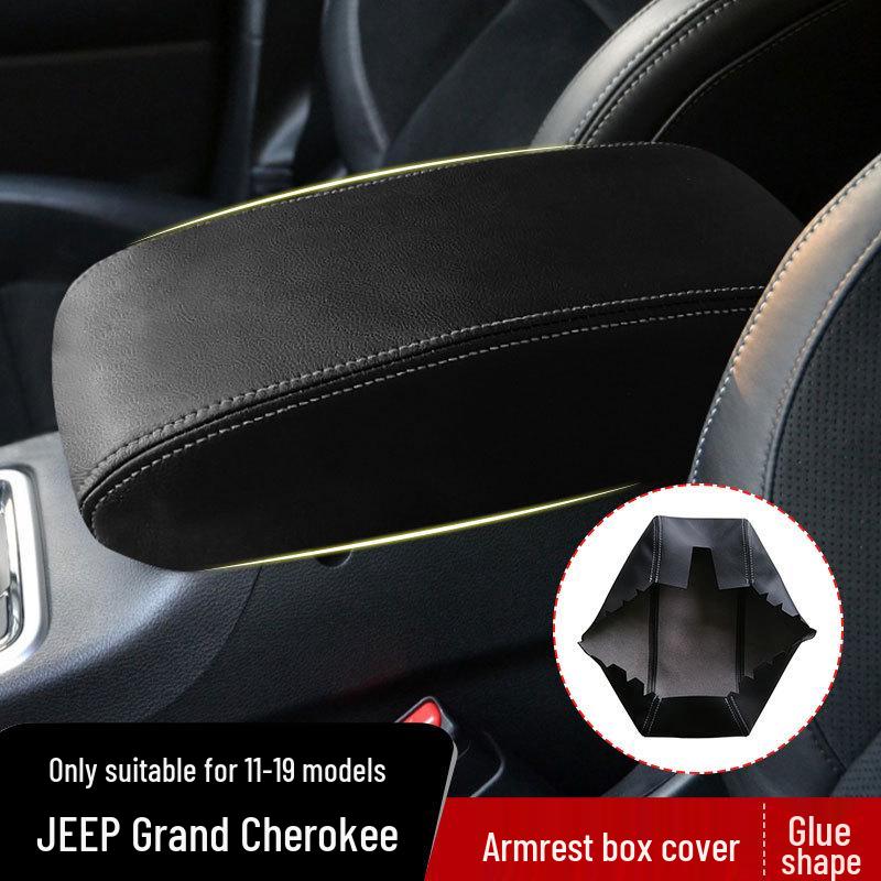 Leather Armrest Cover for JEEP Grand Cherokee 2011-2019 Models