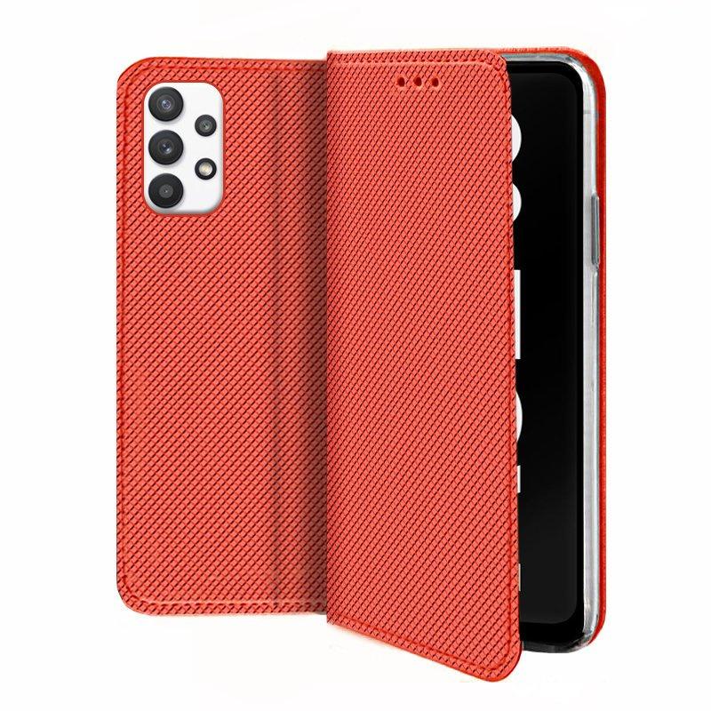 Smart Magnet case for Samsung Galaxy A32 5G, Red