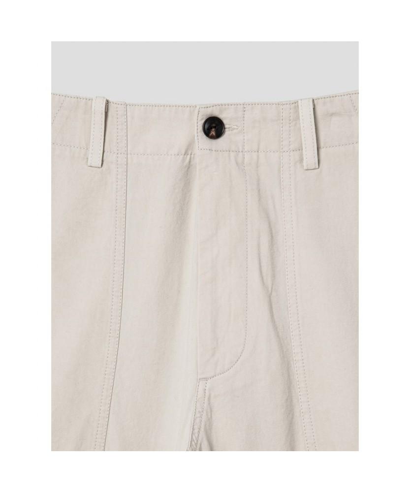 SHIFT.G Semi Wide Fatigue Pants Ivory