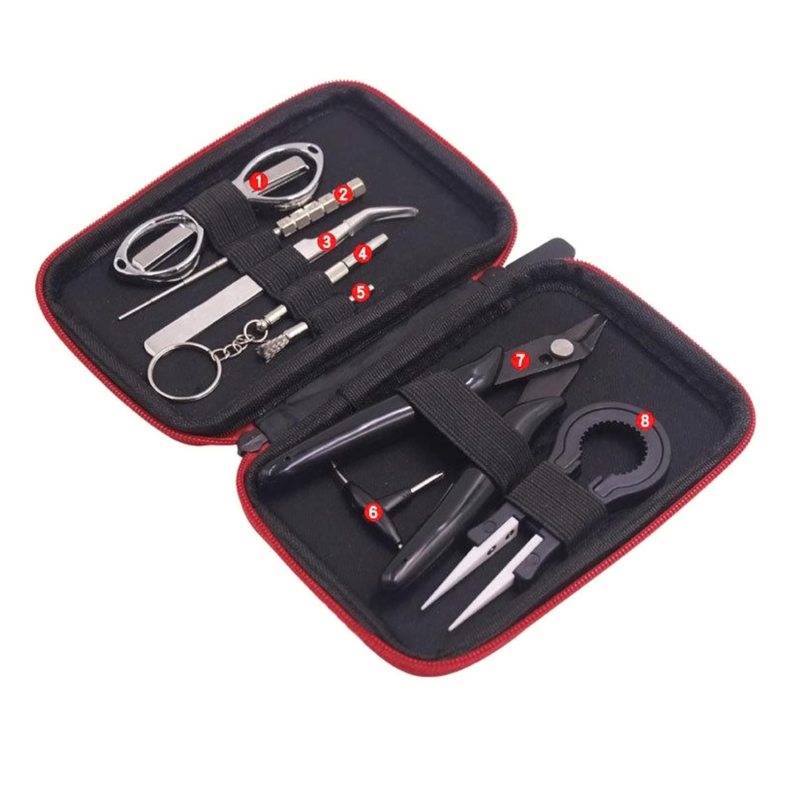 

Набор прецизионных пинцетов Инструменты для ремонта электроники Пинцет Инструмент для намотки нагревательной проволоки кузнеца для электронных сигарет