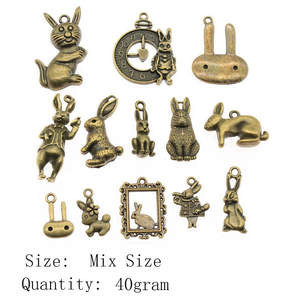 Mother's Day Charms For Earrings Mix Mixed Plant Animal Charms Pendant Souvenir Cell Phone Pendant