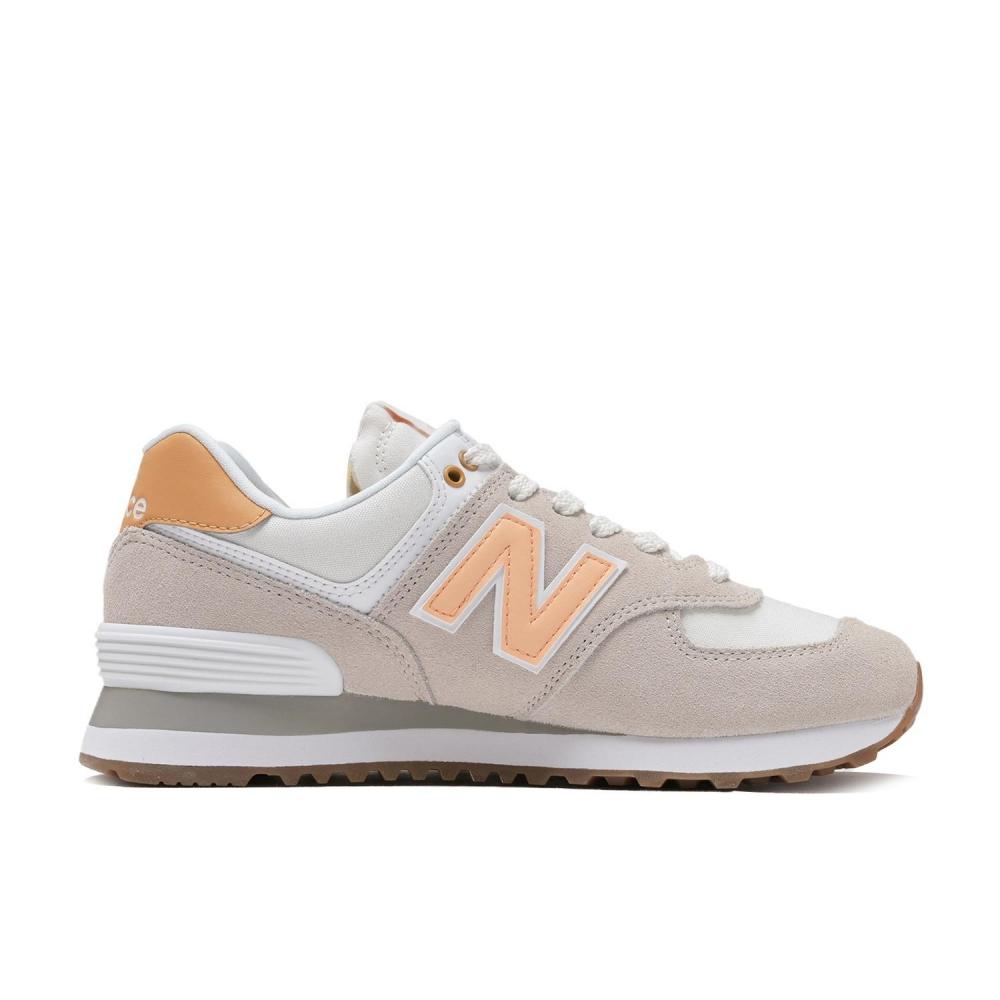 New Balance Wl574 Beige Orng Cor  Wl574Cor Beige Orng Cor 