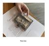 Exquisite 2025 Genuine Leather Women's Anti-Magnetic Card Holder, Slim & High-End Design.