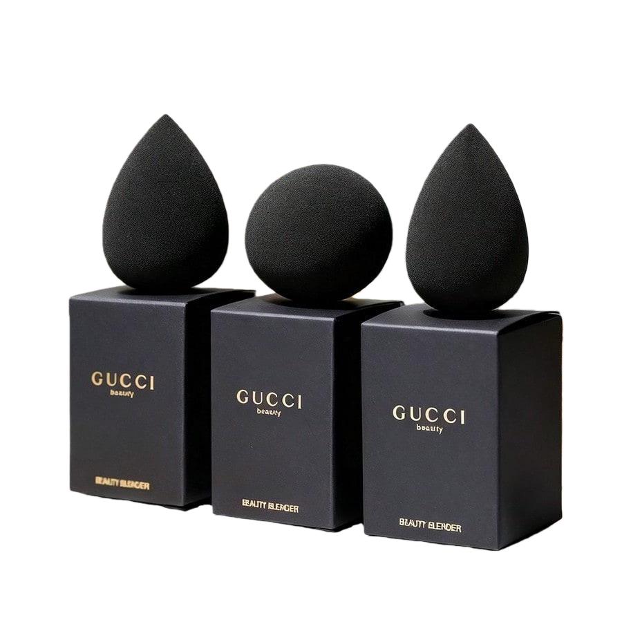 1 schwarzer Make-up-Schwamm, leichter und luxuriöser Make-up-Schwamm