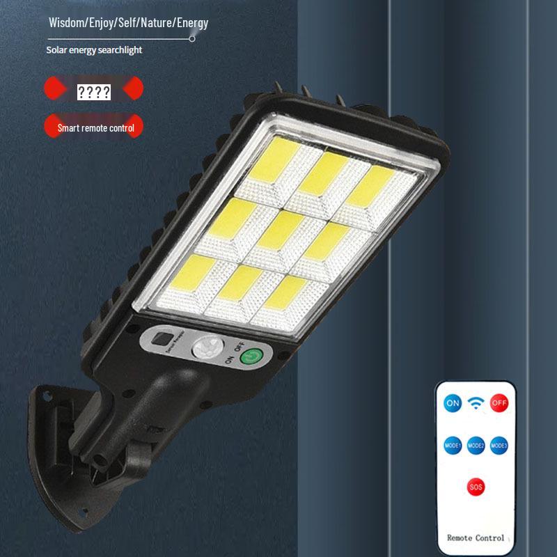 Super Bright Solar COB Wall & Courtyard Sensor Lights