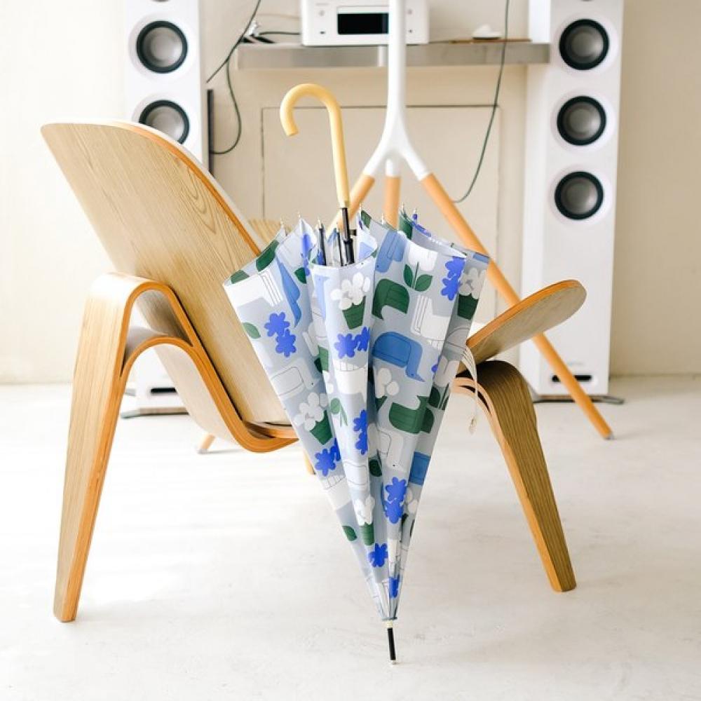 Wpc Umbrella Vogel Benny Long Umbrella 3757 05 001 off-white