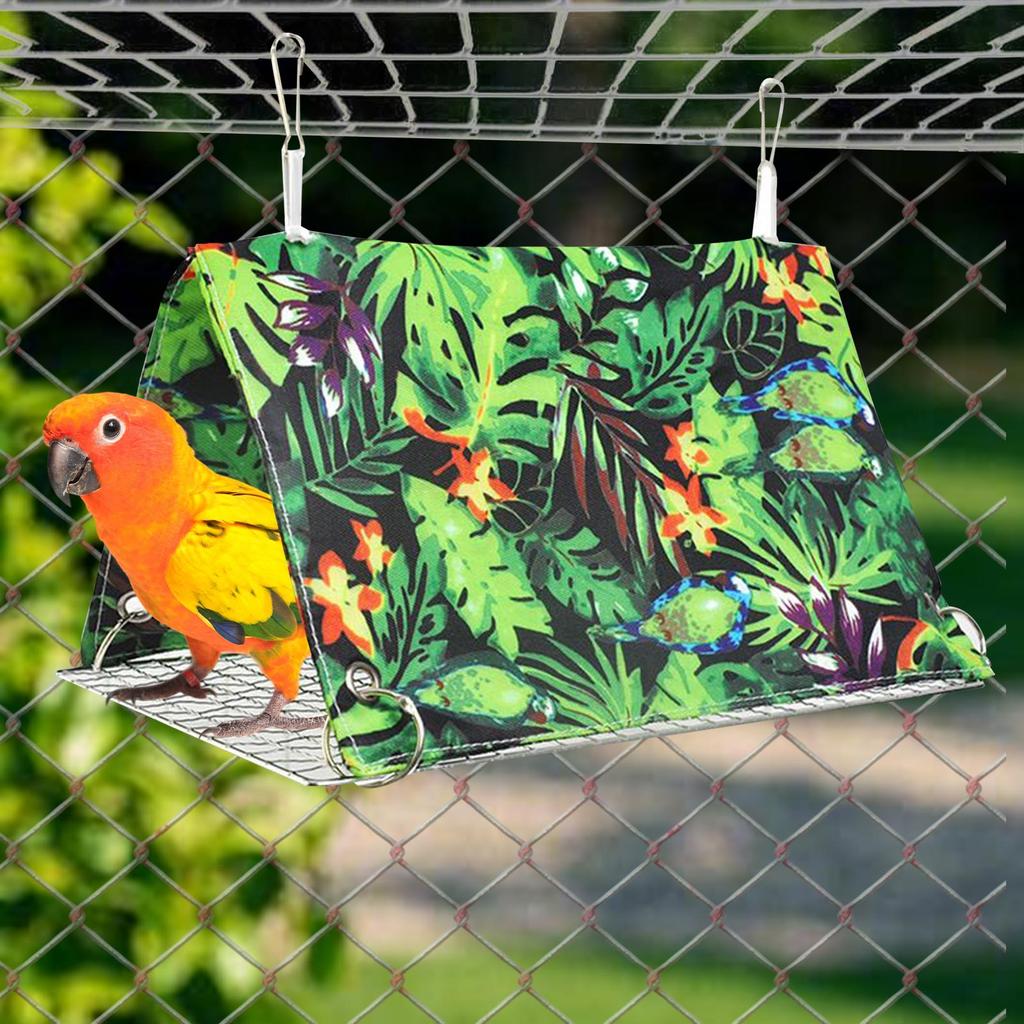 Bird Bed Bird House Parrot Nest Bed Summer House Perch Pet Supplies Parakeet Cage Accessories For Lovebird Finch Macaw Cockatiel