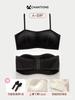 Strapless underwear women's non-slip gathering small breasts show big chest wrapping new invisible seamless tube top