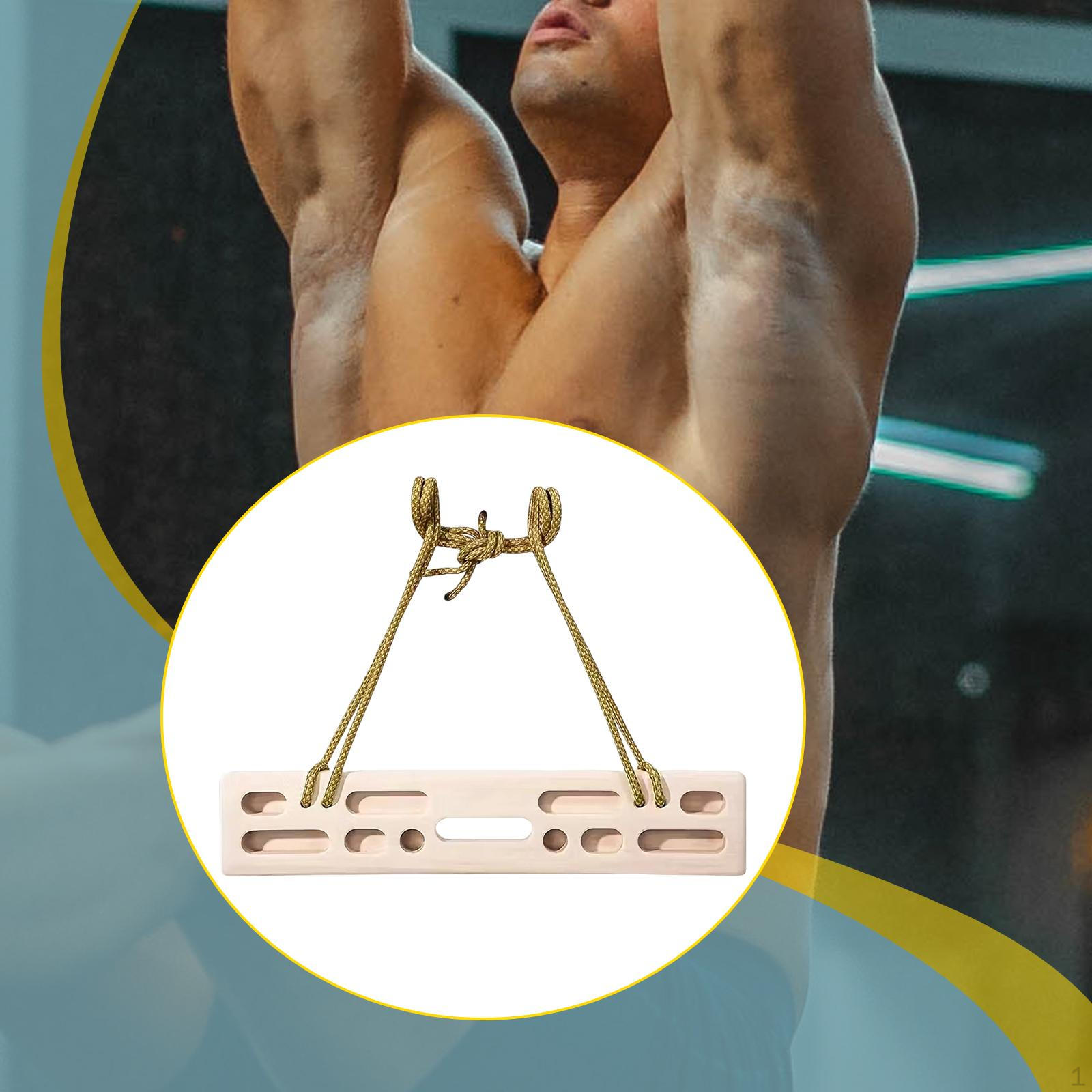 

Hangboard Training Professional Rock Climbing Gift Wooden Fitness Hang Board