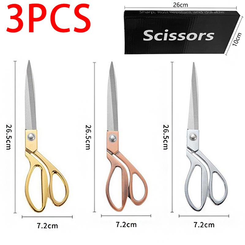 Professional Tailor Scissors Stainless Steel Tailor Shears Sewing Scissors for Fabric Clothes Needlework Cutter DIY Tool CFJ002