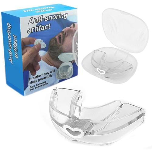 Dance Deer Snoring Prevention Mouthpiece, Improves Sleep, Teeth Grinding, Snoring, and Snoring, Sleep Better, Protects Teeth, and Is Moldable for Mart