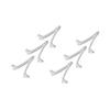 Attachment Clips Pool Brush Clips For Cleaning Pool Walls Super Value Pack Thick And Strong Plastic For Leaf Rakes