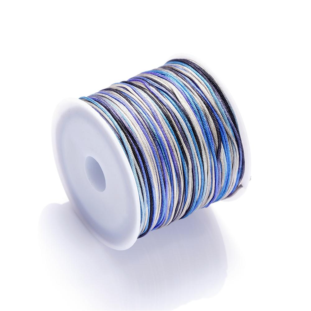 30M/Rolle 0,8mm Nylonfaden Schnur Chinesische Knoten Quasten Schnur Armband Geflochtene Schnur für DIY Schmuckherstellung Zubehör Zubehör
