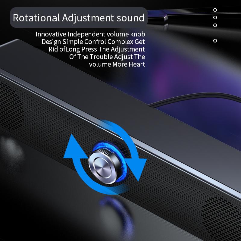 Surround Speaker Home Theater Sound System Computer Soundbar For TV Subwoofer Wired Stereo Strong Bass