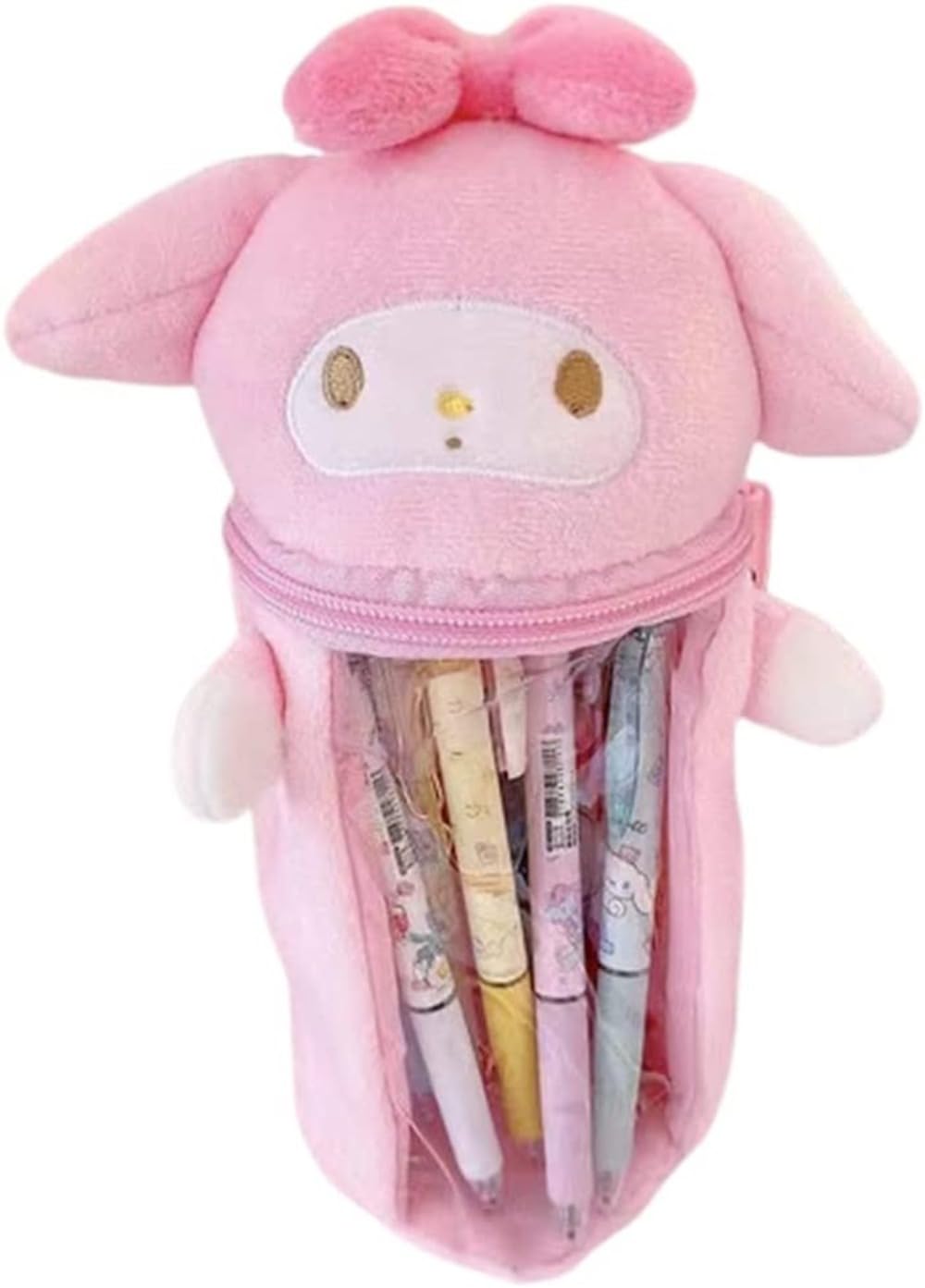 Пенал Санрио Кролик Плюшевый Ручка Мелкие Предметы Письменные Косметичка Персонаж Мешочек, Мешочек, Пенал, Канцелярские Принадлежности, Канцелярские Товары, Мешочек, Подарок к Школе, Мальчики,